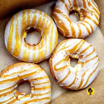 Awesome Bites Co - Tropical Donut - Coconut + pineapple + passionfruit ( Wednesday only) - Ice Cream & Frozen Yogurt Near Me - Houston, Texas Awesome Bites Co - Tropical Donut - Coconut + pineapple + passionfruit ( Wednesday only) - Ice Cream & Frozen Yogurt Near Me - Houston, Texas