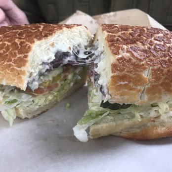 Dandy Sandos - Tony Soprano on Dutch Crunch with Pepper Jack cheese and the Works.  Yum!! - Sandwiches Near Me - Petaluma, California