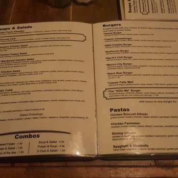 JT Hannah's Kitchen - Part of the menu! - American Near Me - Pigeon Forge, Tennessee JT Hannah's Kitchen - Part of the menu! - American Near Me - Pigeon Forge, Tennessee