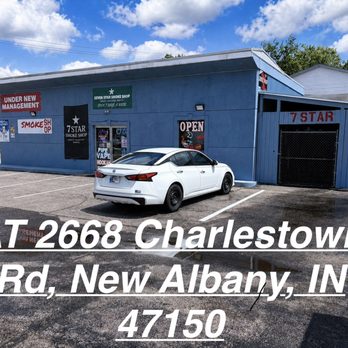 smokey's discount tobacco new albany SEVEN STAR SMOKE - Updated July 2026 - 24 Photos - 2668 Charlestown Rd, Albany, Indiana - Shops Smokey's Discount Tobacco Outlet, 304