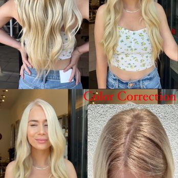 Aveda Mia Salon Spa - Mia redoing my hair to get it to the correct color I wanted. - Hair Salons Near Me - Montclair, California