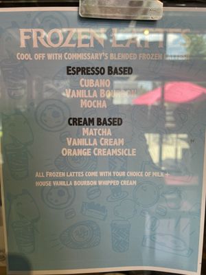 Menu photo 2 Coffee Commissary Los Angeles, CA Menu photo 2 Coffee Commissary Los Angeles, CA