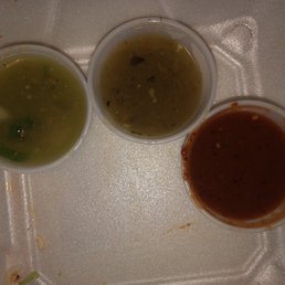 Sauces! (came with the food)