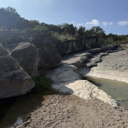 Natural path up the river