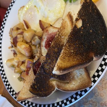 Black Bear Diner Woods Cross - Can they not see that this toast is inedible??? - Diners Near Me - Woods Cross, Utah Black Bear Diner Woods Cross - Can they not see that this toast is inedible??? - Diners Near Me - Woods Cross, Utah