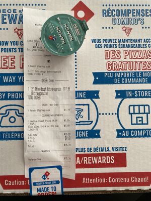 Menu photo 1 Domino's Pizza Vancouver, BC Menu photo 1 Domino's Pizza Vancouver, BC