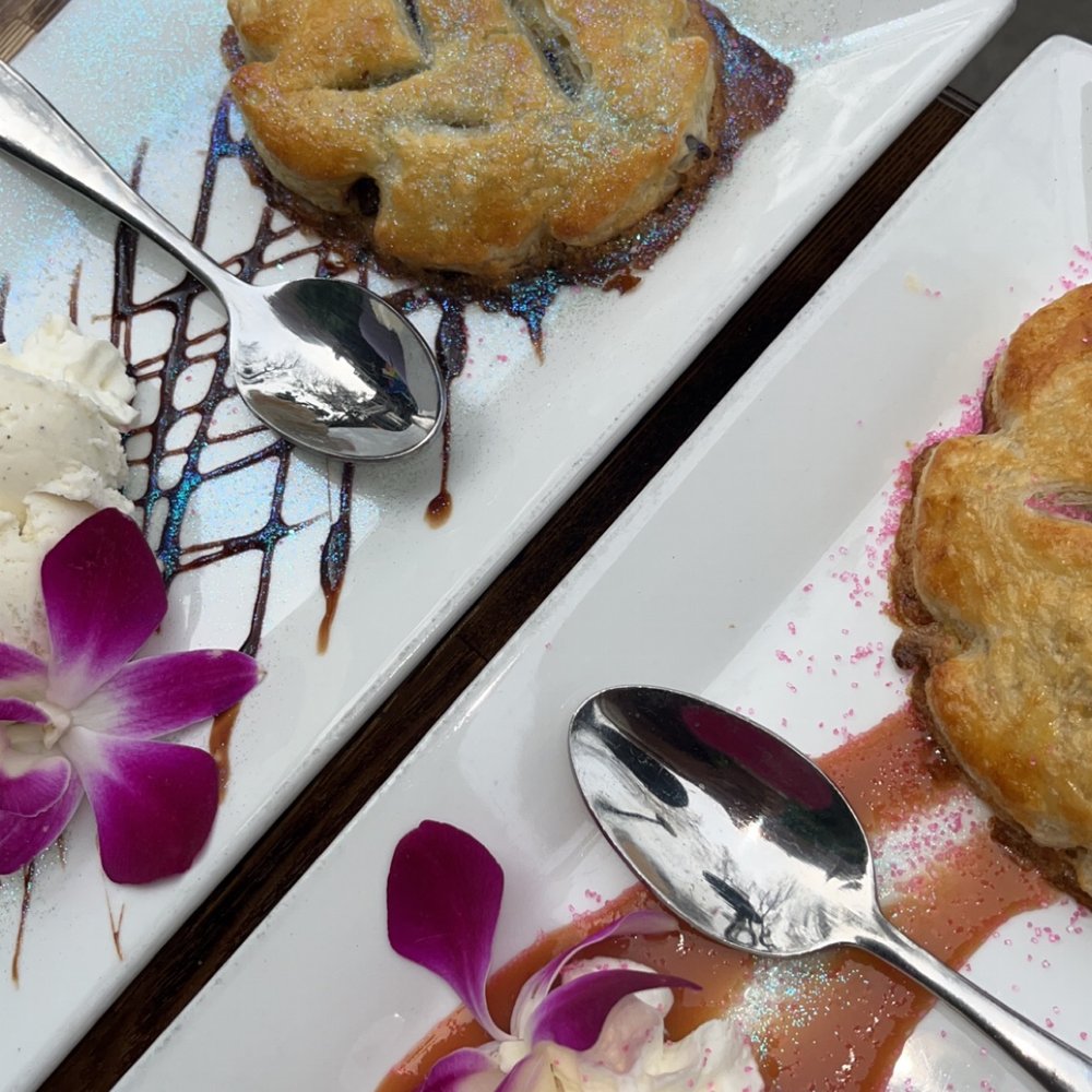 Beaches Weho - Chocolate and guava cream cheese turnovers - Cuban Near Me - West Hollywood, California Beaches Weho - Chocolate and guava cream cheese turnovers - Cuban Near Me - West Hollywood, California