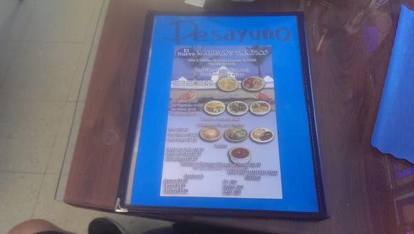 Menu photo 2 El Nuevo Mariscos Los Angeles, CA Menu photo 2 El Nuevo Mariscos Los Angeles, CA