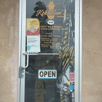 Kehaulani's Cafe - Front Entrance - Breakfast & Brunch Near Me - Vallejo, California Kehaulani's Cafe - Front Entrance - Breakfast & Brunch Near Me - Vallejo, California