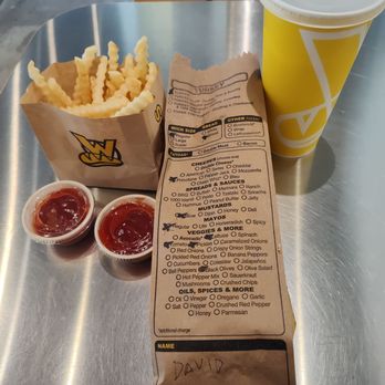 Which Wich - My first Which Wich sandwich. Basic turkey with side of fried - Sandwiches Near Me - San Diego, California Which Wich - My first Which Wich sandwich. Basic turkey with side of fried - Sandwiches Near Me - San Diego, California