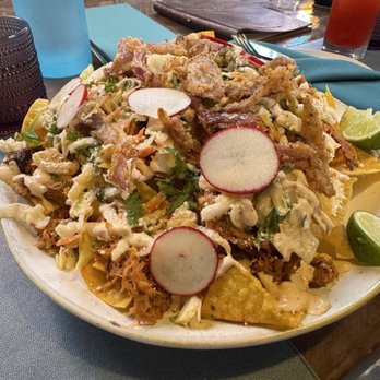 Noche Mexican BBQ - Pulled pork nachos - Mexican Near Me - Louisville, Kentucky