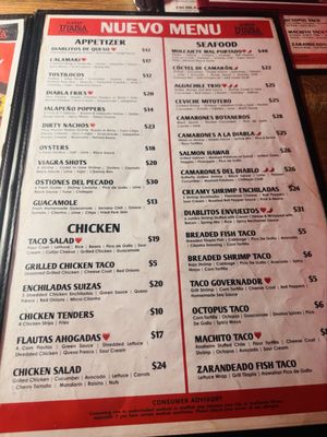 Menu photo 1 La Gran Diabla Salinas, CA Menu photo 1 La Gran Diabla Salinas, CA