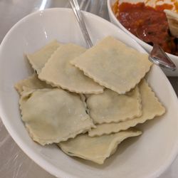 Taste Buds Kitchen - Ravioli filled with a spinach and ricotta mixture