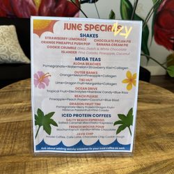KVL Nutrition - Menu - June specials