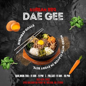 Dae Gee - Barbeque Near Me - Wilson, North Carolina
