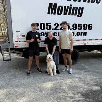 At Your Service - AYS moving crew with customer - Movers Near Me - Birmingham, Alabama At Your Service - AYS moving crew with customer - Movers Near Me - Birmingham, Alabama