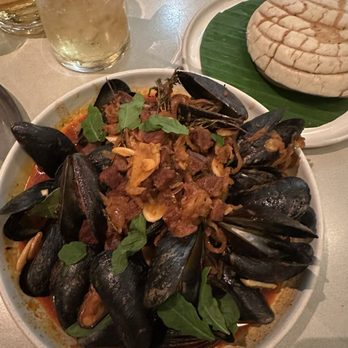 Tia Carmen - Steamed Mussels with Chorizo - New American Near Me - Phoenix, Arizona Tia Carmen - Steamed Mussels with Chorizo - New American Near Me - Phoenix, Arizona