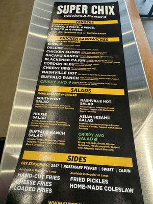 Menu photo 2 Super Chix Charlotte, NC Menu photo 2 Super Chix Charlotte, NC