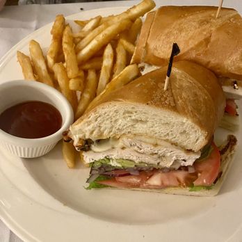 Lara’s Fine Dining - Chicken sandwich with fries - Italian Near Me - Richmond, California Lara’s Fine Dining - Chicken sandwich with fries - Italian Near Me - Richmond, California
