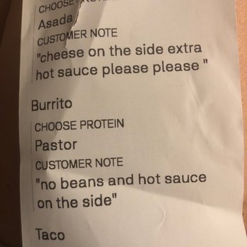Que Ricos! - wrong order I asked for Pastor but they gave me bee f - Mexican Near Me - Los Angeles, California Que Ricos! - wrong order I asked for Pastor but they gave me bee f - Mexican Near Me - Los Angeles, California