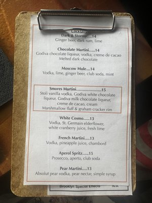 Menu photo 3 Bliss East Setauket, NY