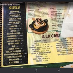 Fiesta Jalisco Mexican Grill - Price on menu