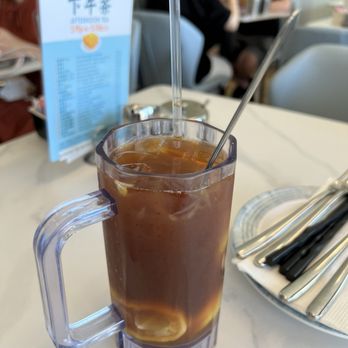 Garden Cafe - Iced lemon tea - Hong Kong Style Cafe Near Me - Castro Valley, California