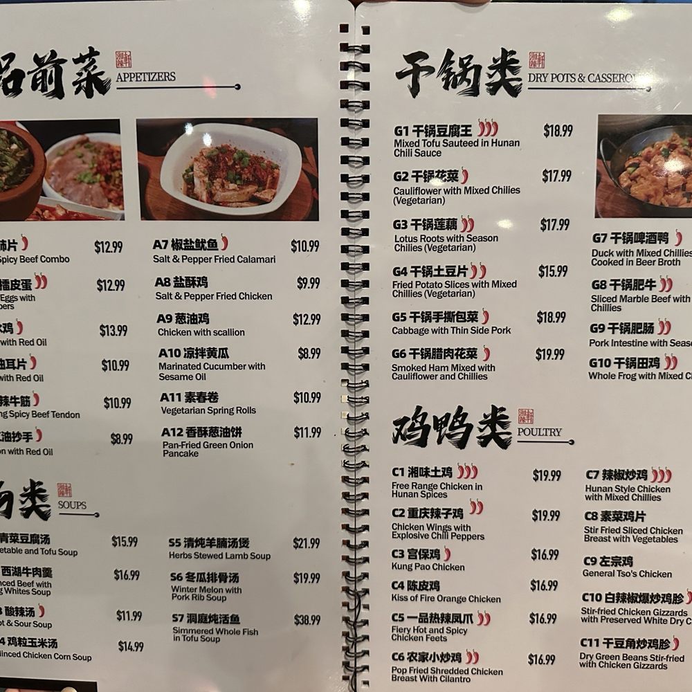 Spicy Dragon - Menu - November 2025 - Chinese Near Me - Sacramento, California