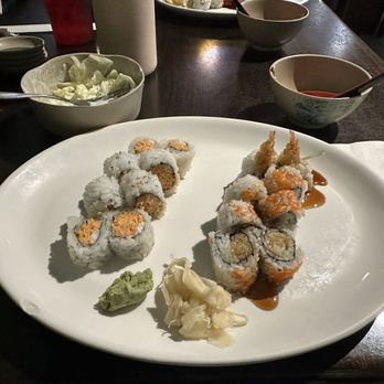Sushiya - Sushi Roll Lunch Special - Shrimp Tempura Roll, Tokyo Roll, Soup, and Salad - Sushi Bars Near Me - Orange Park, Florida
