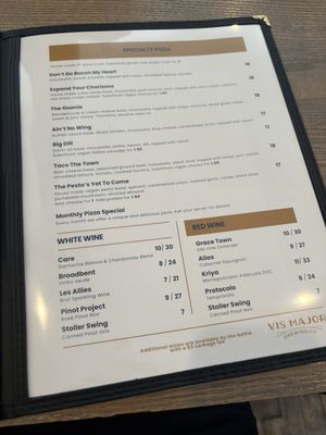 Menu photo 5 Vis Major Brewing Co. Omaha, NE