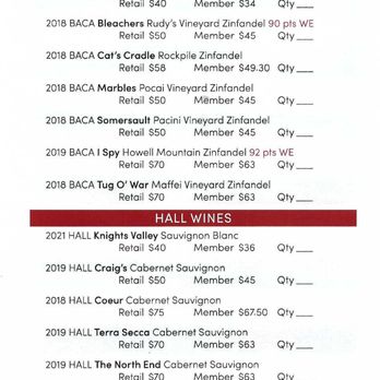 BACA Wines - October 2022 - Wine Tasting Room Near Me - Healdsburg, California