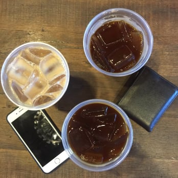 The Coffee Fox - cold brew + chai tea latte - Coffee & Tea Near Me - Savannah, Georgia