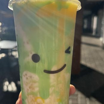 Happy Lemon - Pandan mango sticky rice - Bubble Tea Near Me - Tustin, California Happy Lemon - Pandan mango sticky rice - Bubble Tea Near Me - Tustin, California