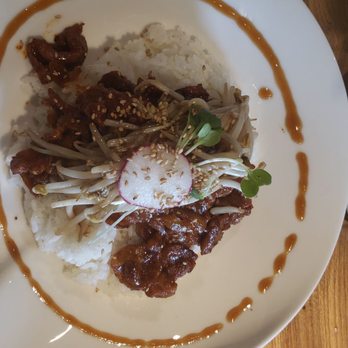 Mama's Kitchen - Spicy pork with white rice - Korean Near Me - Bellevue, Washington