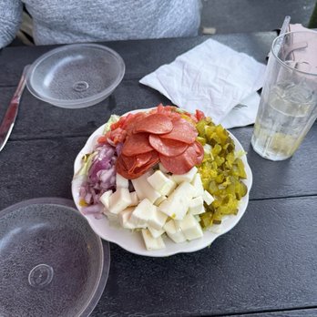Colonial Pizza & Spaghetti House - Their traditional antipasto! Always so good! - Pizza Near Me - Easton, Pennsylvania