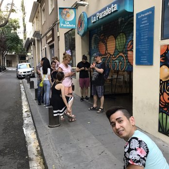 La Paradeta - Almost opened for dinner, yet there's a line. So excited - Seafood Near Me - Barcelona, B La Paradeta - Almost opened for dinner, yet there's a line. So excited - Seafood Near Me - Barcelona, B