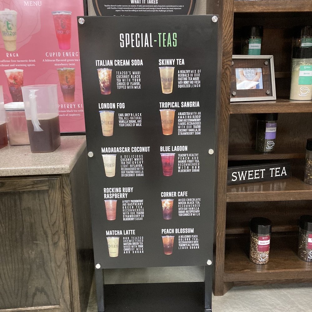 Tea 2 Go - Special Teas - Coffee & Tea Near Me - Lubbock, Texas