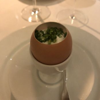 L'Arpège - Their famous egg. - French Near Me - Paris, 75 L'Arpège - Their famous egg. - French Near Me - Paris, 75