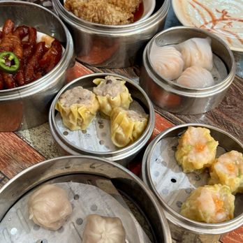 Dim Sum House - pork shumai, shrimp shumai, shrimp hargow, pork soup dumplings, tofu skin with pork, chicken feet - Dim Sum Near Me - Morrisville, North Carolina
