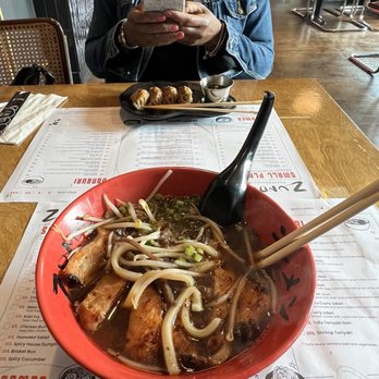 Zundo Ramen & Donburi - Spicy Chicken Ramen - Bars Near Me - Jackson, Mississippi