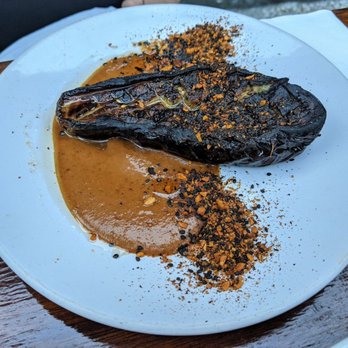 Hartwood - Hartwood 06-02-21: Eggplant, Red Mole, Nut Ash - Mexican Near Me - Tulum, ROO Hartwood - Hartwood 06-02-21: Eggplant, Red Mole, Nut Ash - Mexican Near Me - Tulum, ROO