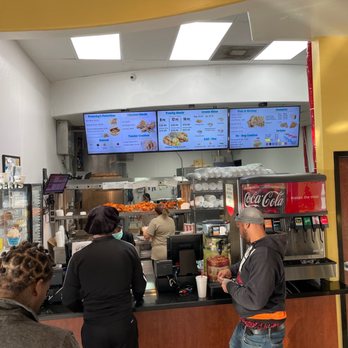 Frenchy's - She just put some wings out but they are always small and no meat. - Chicken Shop Near Me - Houston, Texas