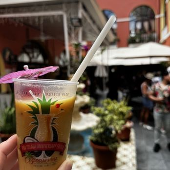 Barrachina - THE BEST piña colada! - Seafood Near Me - San Juan, Puerto Rico