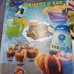 Drink menu Drink menu