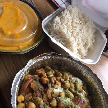 Flavor of India - Chicken Shahi Korma (Top) ; Special Samosa (Bottom) - Indian Near Me - Springfield, Illinois
