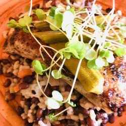 Georgia Sea Grill - Snapper with Hoppin' John