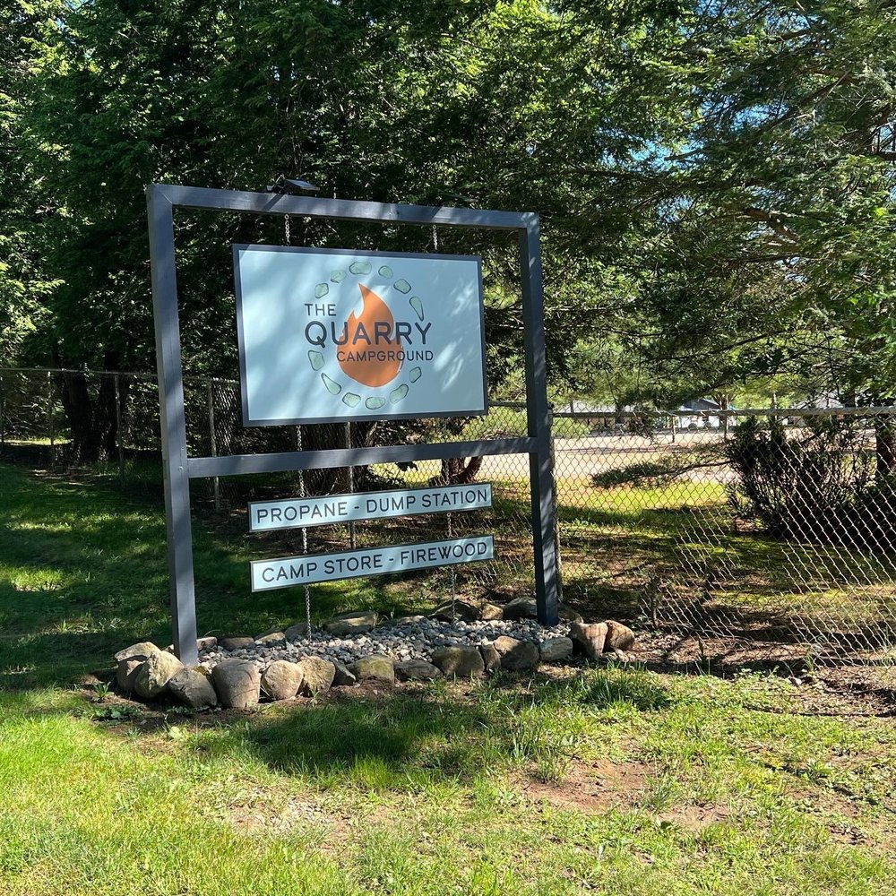 The Quarry Campground - Entrance - Campgrounds Near Me - Tolland, Connecticut The Quarry Campground - Entrance - Campgrounds Near Me - Tolland, Connecticut