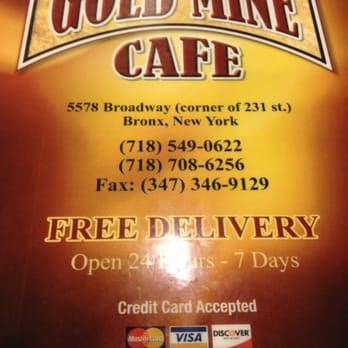 Gold Mine Cafe - Cafes Near Me - Bronx, New York