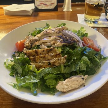 Ken's Steakhouse - My wife enjoyed the Finale salad with grilled chicken. - Steakhouses Near Me - Framingham, Massachusetts