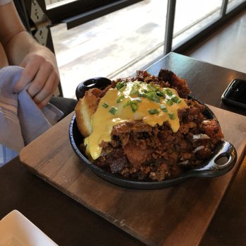 Bosscat Kitchen & Libations - Chorizo eggs Benedict - New American Near Me - Houston, Texas Bosscat Kitchen & Libations - Chorizo eggs Benedict - New American Near Me - Houston, Texas